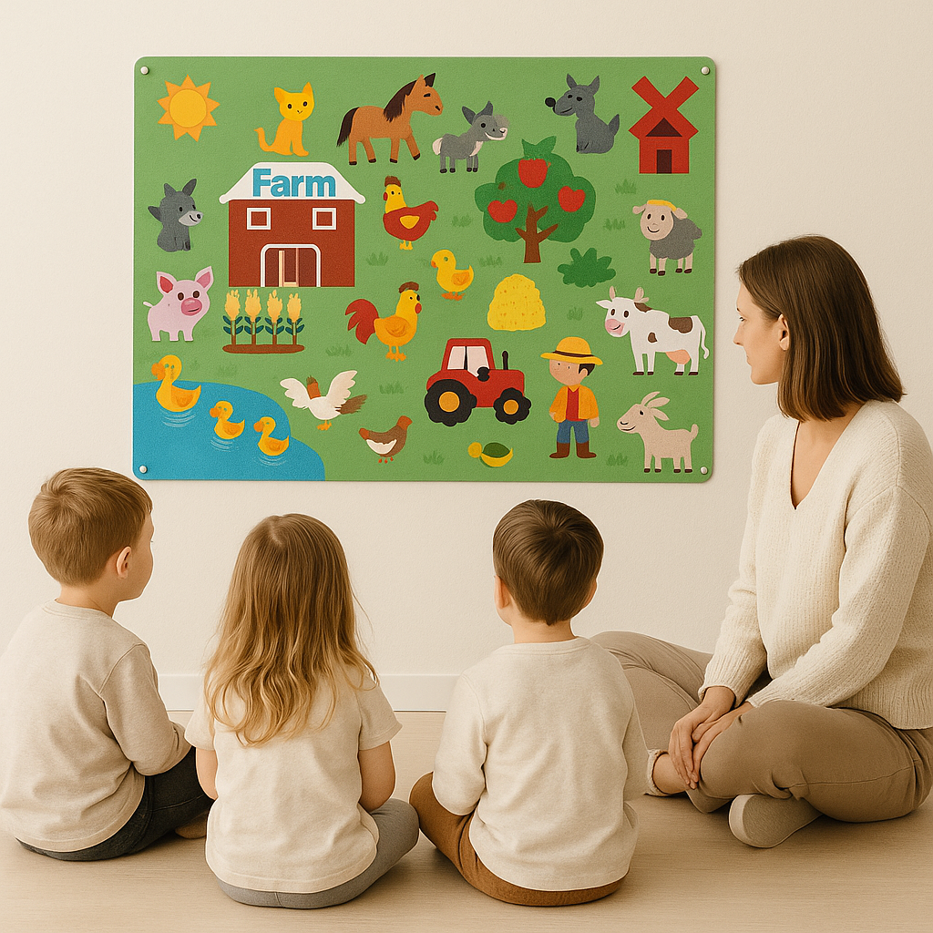 Eindeloos ontdek- en speelplezier! | Viltbord