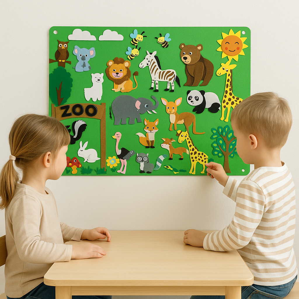 Eindeloos ontdek- en speelplezier! | Viltbord