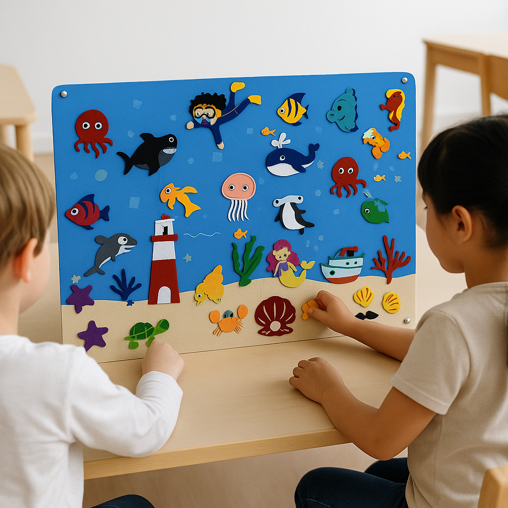 Eindeloos ontdek- en speelplezier! | Viltbord