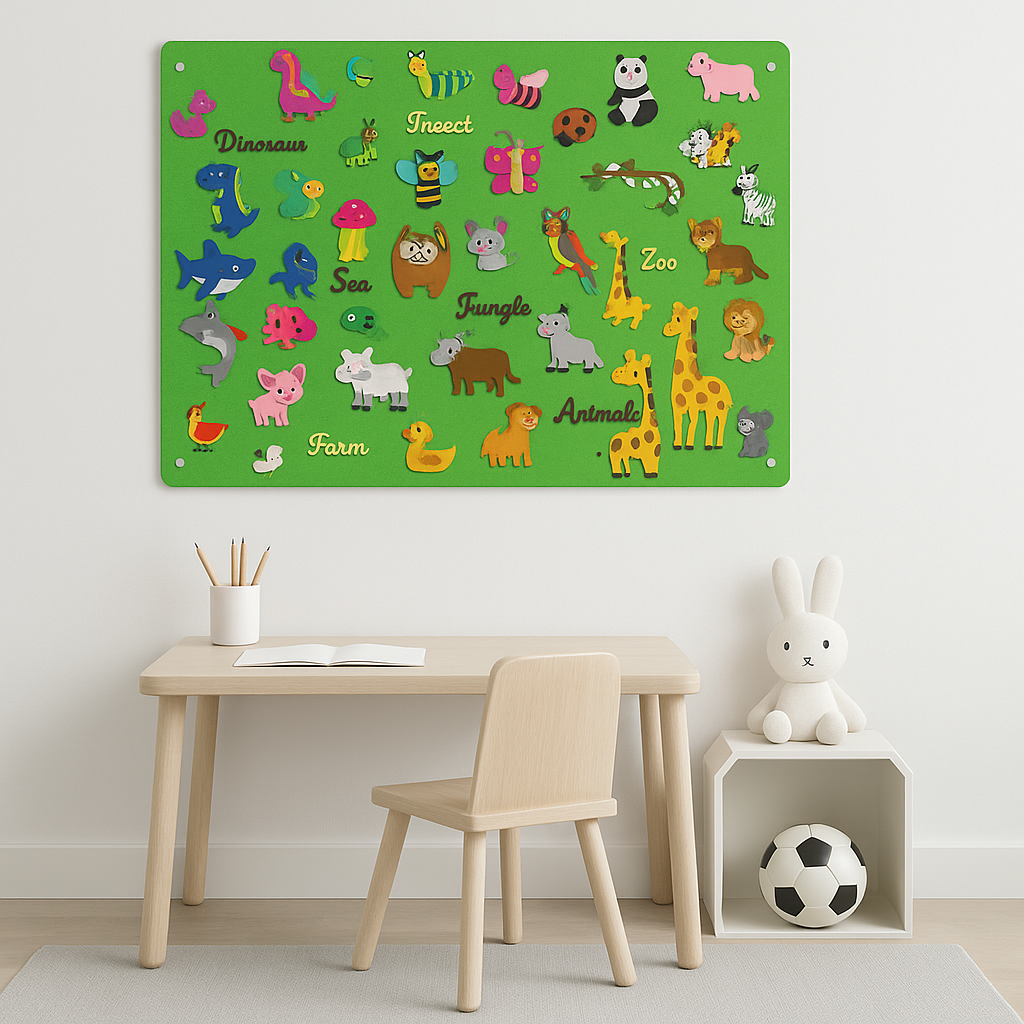 Eindeloos ontdek- en speelplezier! | Viltbord