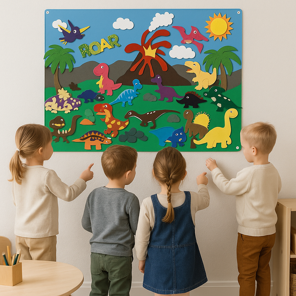Eindeloos ontdek- en speelplezier! | Viltbord
