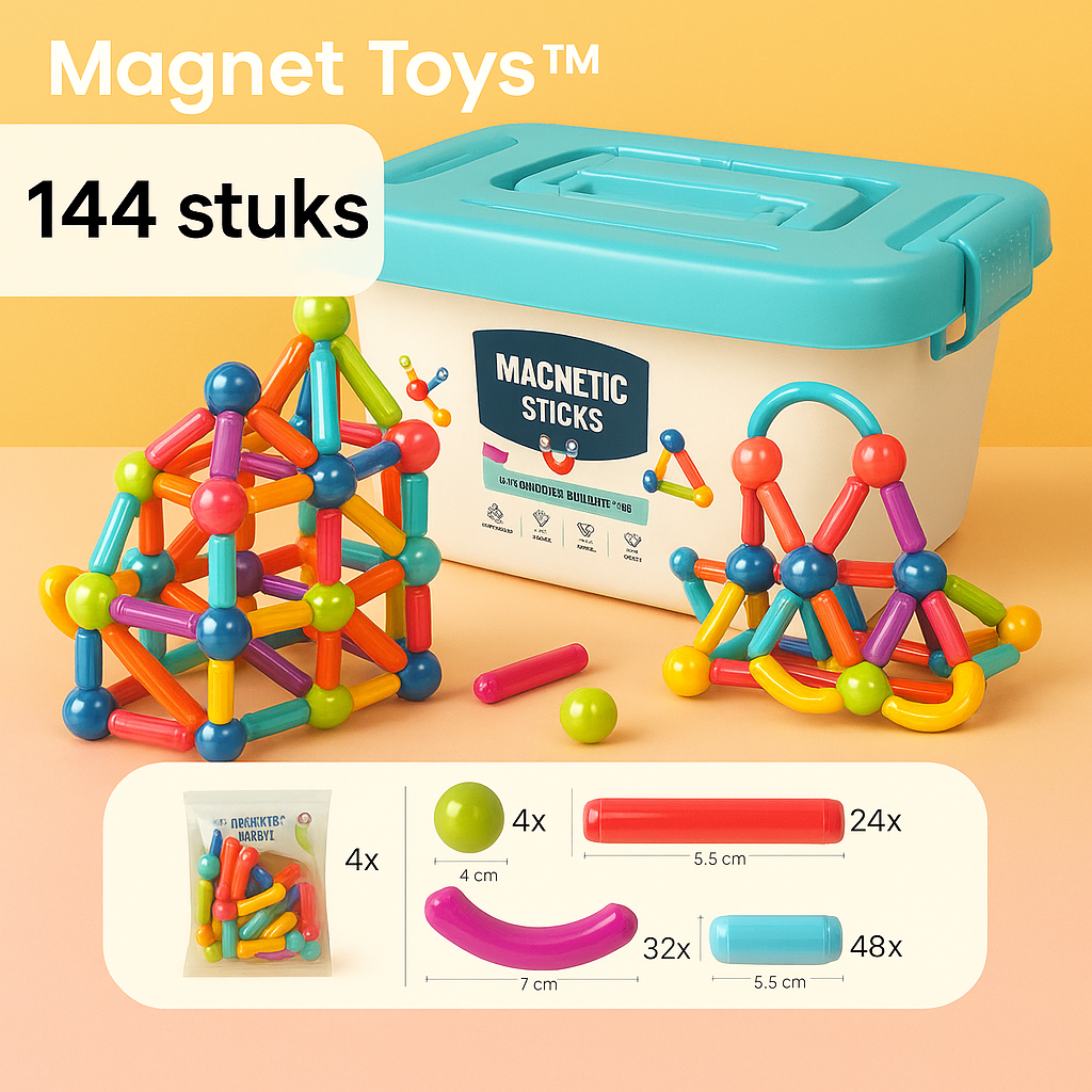Ontwikkel de creativiteit | Magnetische sticks