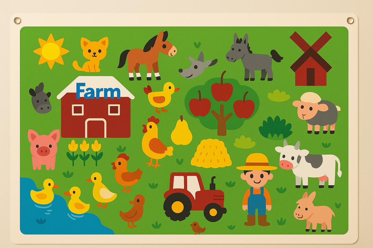 Eindeloos ontdek- en speelplezier! | Viltbord