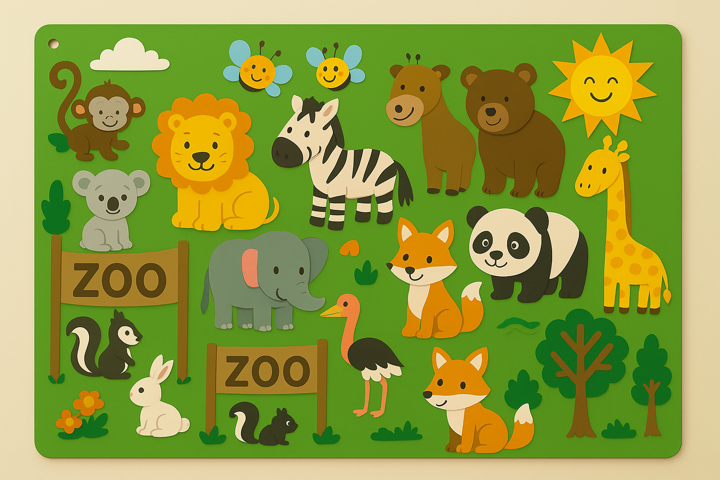 Eindeloos ontdek- en speelplezier! | Viltbord