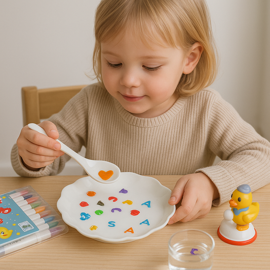 Creatieve kunstwerken in het water - Waterpaint (+ GRATIS keramische lepel)