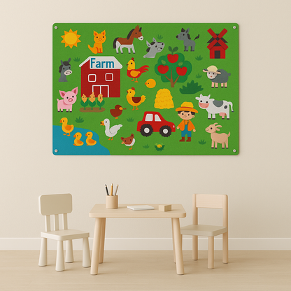 Eindeloos ontdek- en speelplezier! | Viltbord