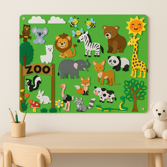 Eindeloos ontdek- en speelplezier! | Viltbord