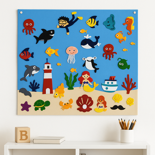 Eindeloos ontdek- en speelplezier! | Viltbord