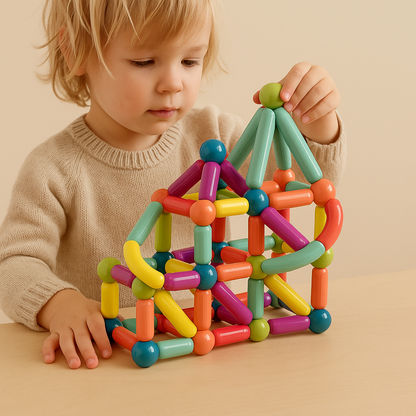 Ontwikkel de creativiteit | Magnetische sticks