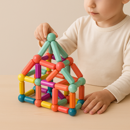 Ontwikkel de creativiteit | Magnetische sticks