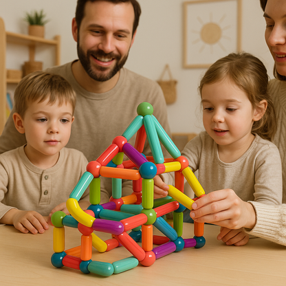 Ontwikkel de creativiteit | Magnetische sticks