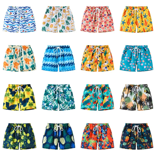 Sneldrogende Zomer Boardshorts voor Jongens 2-9T