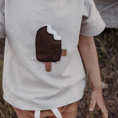 Katoenen T-shirt met Popsicle Design